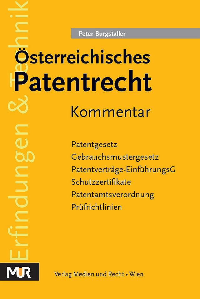 Patentrecht Kommentar Patentrecht Kommentar